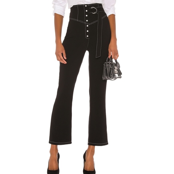 L'Academie Pants - L'Academie snap button fly Liana pants XXS new